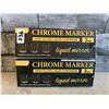 Image 1 : Lot of 2 Chrome Marker Liquid Mirror 3Pcs Per Pack