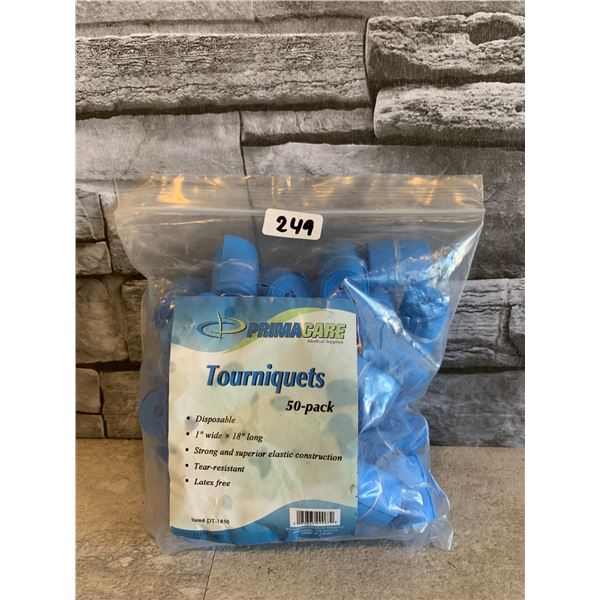 Prima Care Tourniquets 50 Pack Disposable 1"W x 18"L