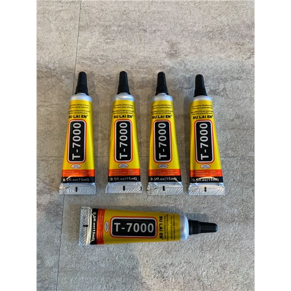 Gravity Magic Rubber Waterproof And Flexable Adhesive Model T-7000 5 Pack