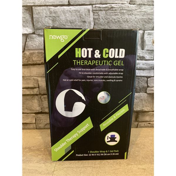 Hot & Cold Therapeutic Gel Shoulder Therapy Support Gel Pack And 1 Shoulder Wrap