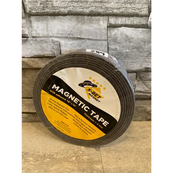 Magnetic Tape With Adhesive 1.5"x 10' Thickness - 2ml