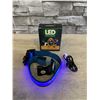 Image 1 : Masbrill Led Dog Collar - Medium Blue