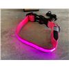 Image 3 : Masbrill Led Dog Collar - Small Pink