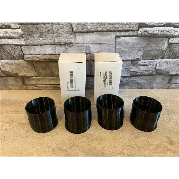 Lot of 2 2pcs Metal Squirrel Baffle Protects Outdoor Hangimg Bird Feeders