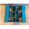 Image 2 : Hazet Blue Toolbox With Miscellaneous Tools