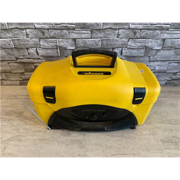 Wagner Tool Box With Radio And Assorted Tools - Untested