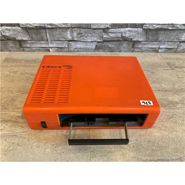 Mangiadischi Vintage Lesa Mady Kid Portable Record Player Untested