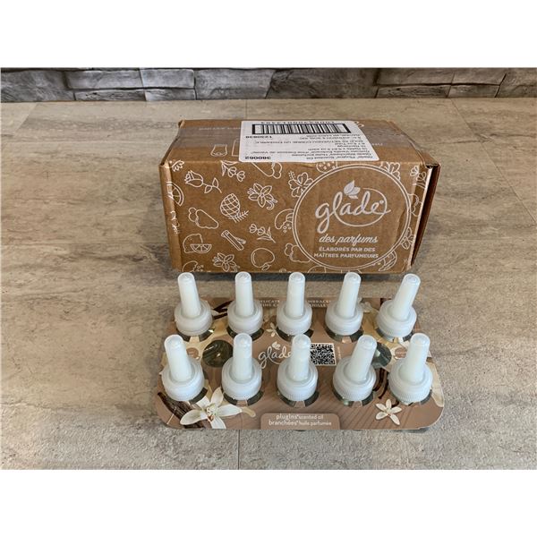 Glade Plugins Scented Oil - 10 Refills x 0.67 - Delicate Vanilla Embrace