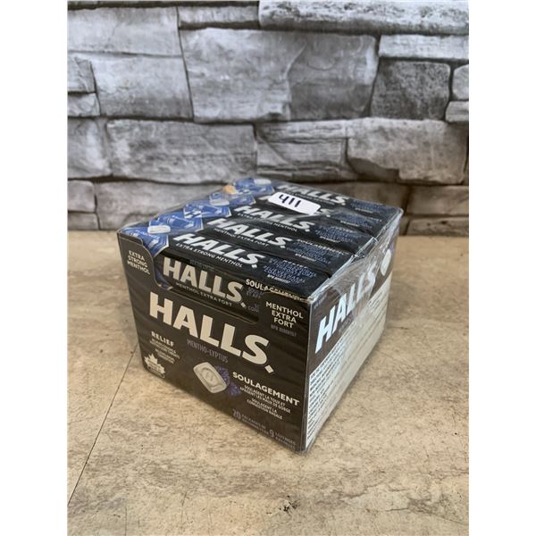 20 Pack Halls Relief Mento-Lyptus Lozenges