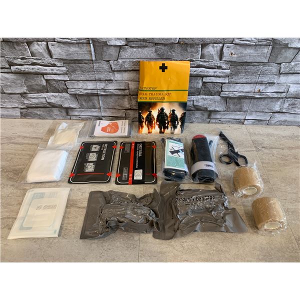 Bleeding Control Pack - Trauma Refill Kit - Med Pack