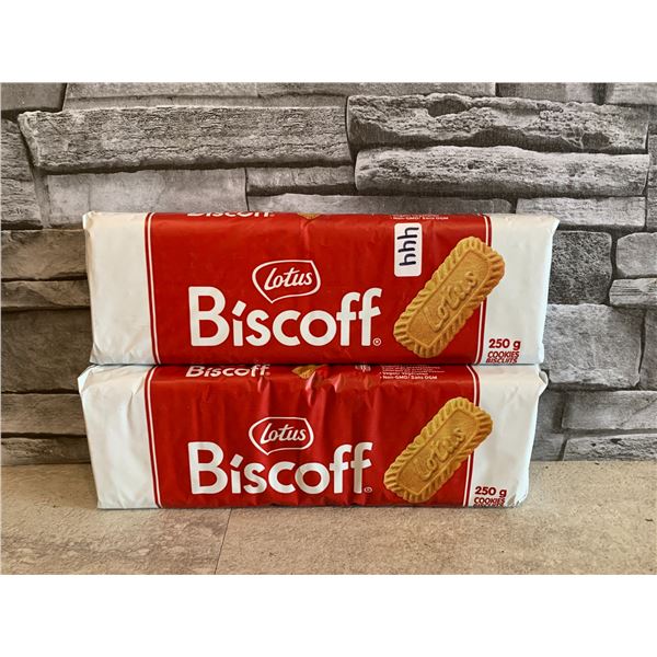 Lot of 2 Packs of Lotus Biscoff Cookies