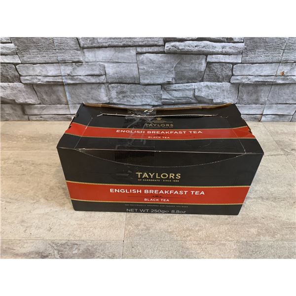 Taylors of Harrogate Wrapped Tea Bags - English Breakfast x 100