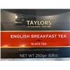 Image 2 : Taylors of Harrogate Wrapped Tea Bags - English Breakfast x 100
