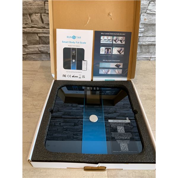 RunStar Smart Body Fat Scale 15 Essential Body Composition Metrics