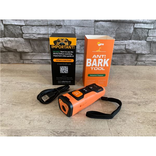 NPS Barking Control Behavior Trainer