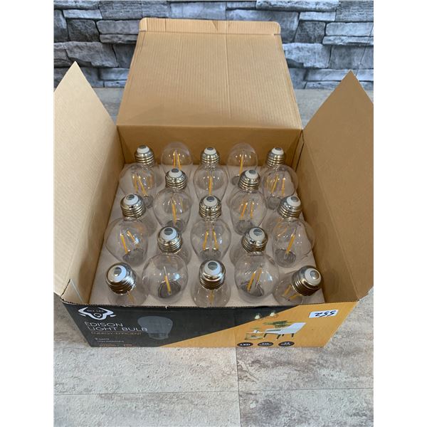 Pack of 25 Energy Efficient Edison Light Bulbs