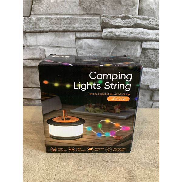 Camping String Light - Follows Music - RGB - Waterproof