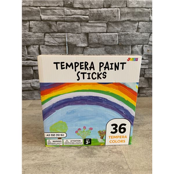 Tempera Paint Sticks - 36 Tempera Colors