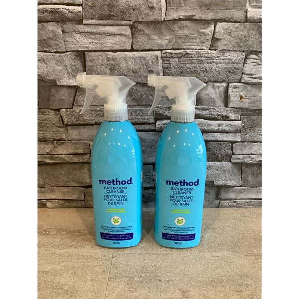 Lot of 2 Method Bathroom Cleaner