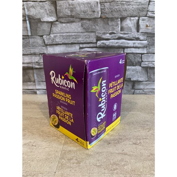 Rubicon Exotic Sparking Passion Fruit 355ML x 4
