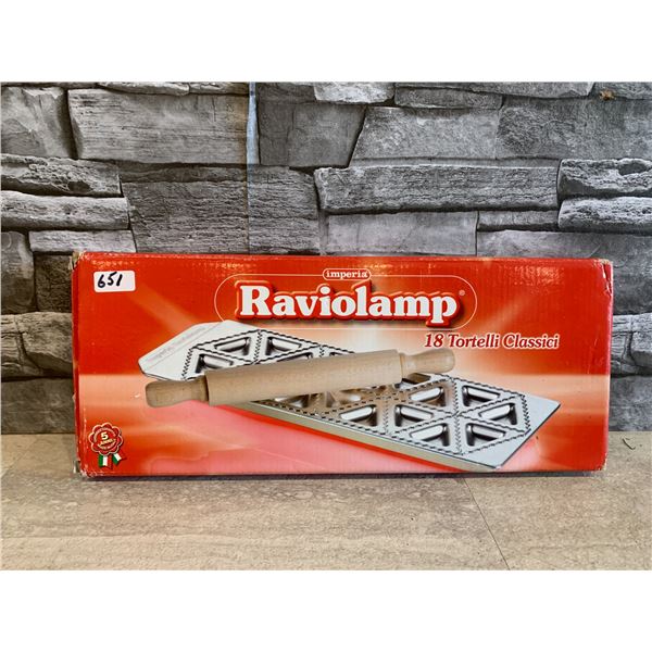 Imperia Raviolamp 18 Tortelli Classic Ravioli Maker