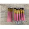 Image 1 : 10 PCS Gold & Pink Makeup Brush Set
