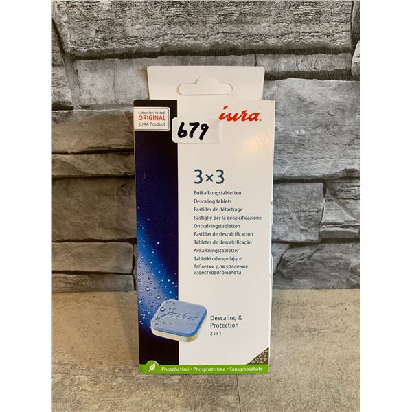 Jura 3 x 3 Descaling Tablets - Phosphate Free