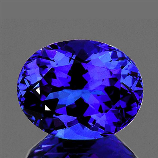 Natural  Purple Blue Tanzanite 1.47 Cts  [VVS]
