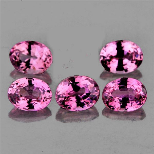 Natural Pink Sapphire 5 Pcs {Flawless-VVS}