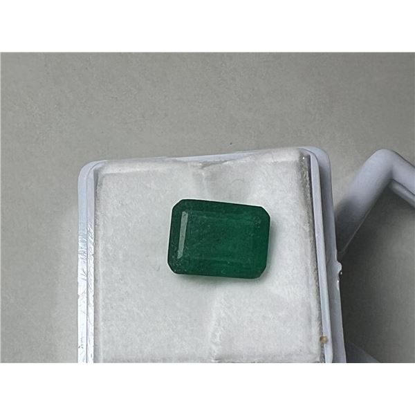 Top Quality Lab Created Octagon Emerald 6.65 Cts