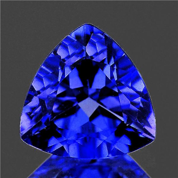 Natural Trillion Purple Blue Tanzanite [Flawless-VVS]