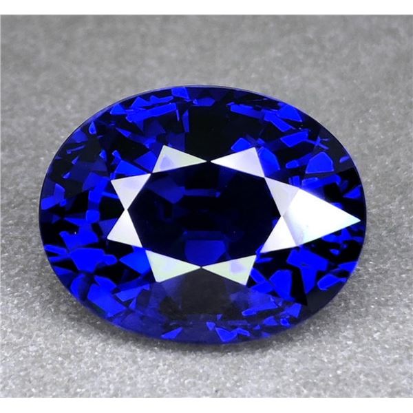 Natural Intense Royal Blue Sapphire [Flawless-VVS]