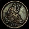Image 1 : 1837 Seated Liberty Half Dime LIGHTLY  CIRCULATED