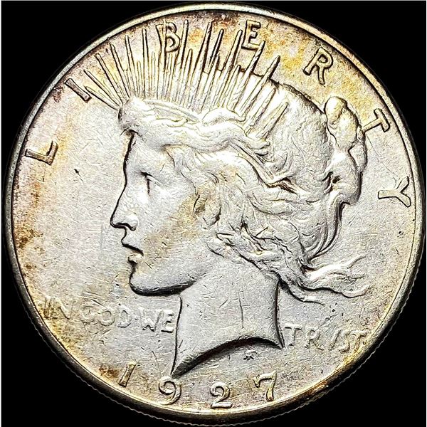 1927-S Silver Peace Dollar NEARLY  UNCIRCULATED