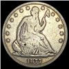 Image 1 : 1877 Seated Liberty Half Dollar LIGHTLY  CIRCULATED