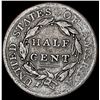 Image 2 : 1810 Classic Head Half Cent LIGHTLY  CIRCULATED