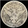 Image 2 : 1913 Silver Barber Half Dollar NICELY  CIRCULATED