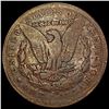 Image 2 : 1890-CC Morgan Silver Dollar NICELY CIRCULATED