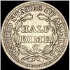 Image 2 : 1858-O Seated Liberty Half Dime CLOSELY  UNCIRCULATED