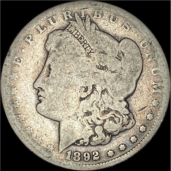 1892-CC Silver Morgan Dollar NICELY  CIRCULATED