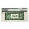 Image 2 : 1935A $1 Silver Certificate Gold Seal PMG UNC 62