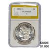 Image 1 : 1881-S Morgan Silver Dollar PGA MS65 PL
