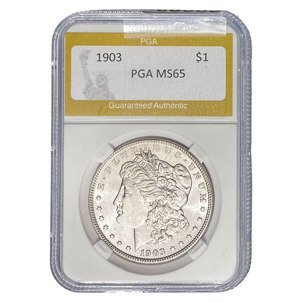 1903 Morgan Silver Dollar PGA MS65