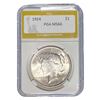 Image 1 : 1924 Silver Peace Dollar PGA MS66