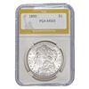 Image 1 : 1890 Morgan Silver Dollar PGA MS65
