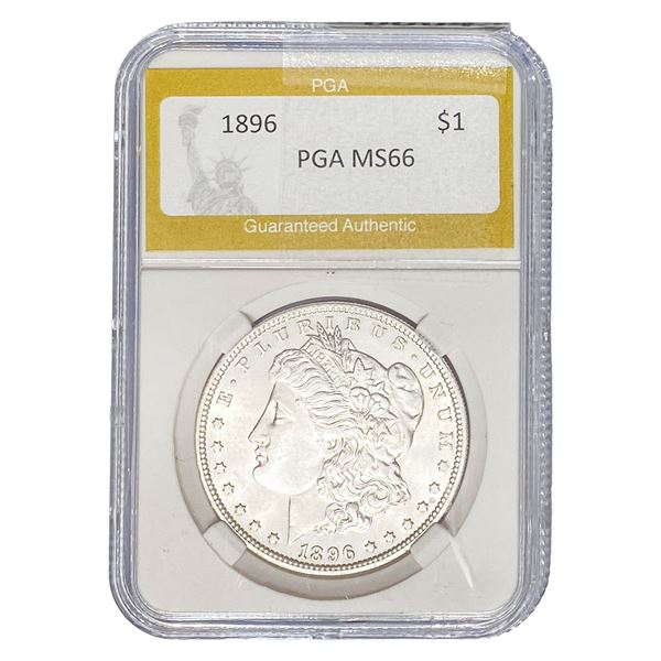 1896 Morgan Silver Dollar PGA MS66