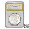 Image 1 : 1921-D Morgan Silver Dollar PGA MS65