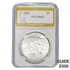 Image 1 : 1926 Silver Peace Dollar PGA MS65