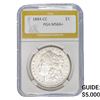 Image 1 : 1884-CC Morgan Silver Dollar PGA MS66+