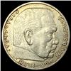 Image 1 : Germany SIlver 5 Reichsmark CLOSELY UNCIRCULATED